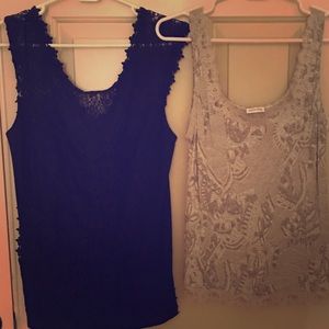 Lacey camisoles